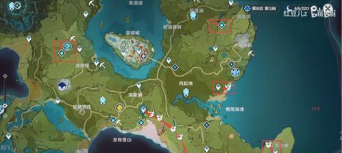 《原神》游戏璃沙郊资源物资介绍（探秘璃沙郊的宝藏和藏匿之所）